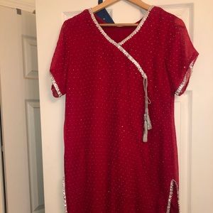 2 piece Indian Pakistani Dress Salwar Kameez